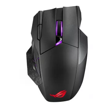 ASUS ROG Spatha X pele Gaming Labā roka RF Bezvadu + USB Type-C Optiskā 19000 DPI