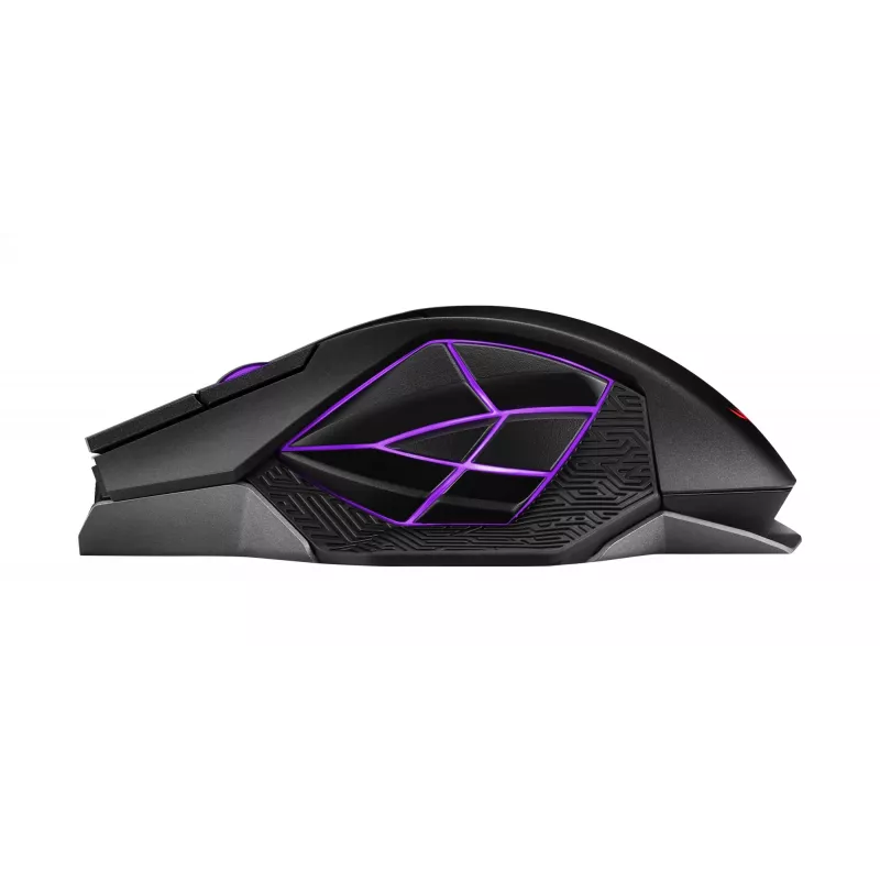 ASUS ROG Spatha X pele Gaming Labā roka RF Bezvadu + USB Type-C Optiskā 19000 DPI