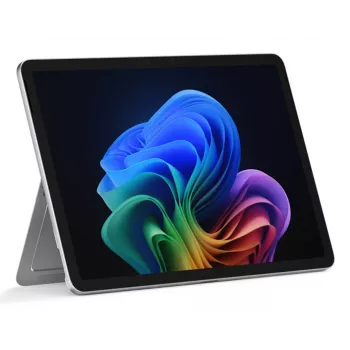 Microsoft Surface Pro Copilot+ PC uzņēmumiem 12 collu planšetdators 2 vienā, Snapdragon X Plus X1P-42-100, 24 GB, 1 TB, Windows 11 Pro, platīna krāsā