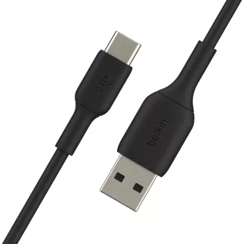 USB kabelis Belkin CAB001BT1MBK 1m USB A USB C Melns