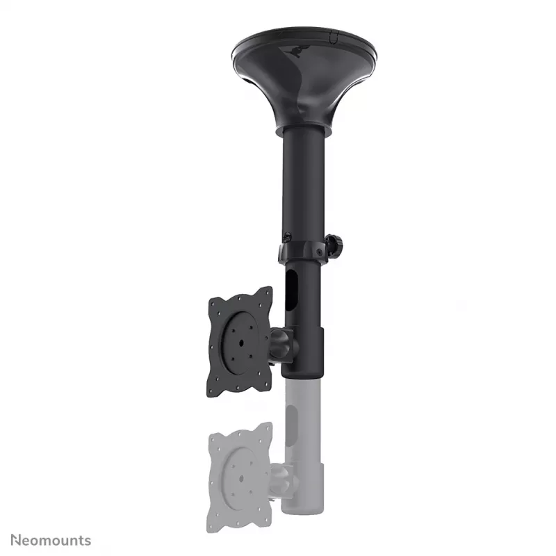 Neomounts FPMA-C025BLACK Monitora/TV griestu stiprinājums 10-30 collas - h 37-47 cm - slīpējams