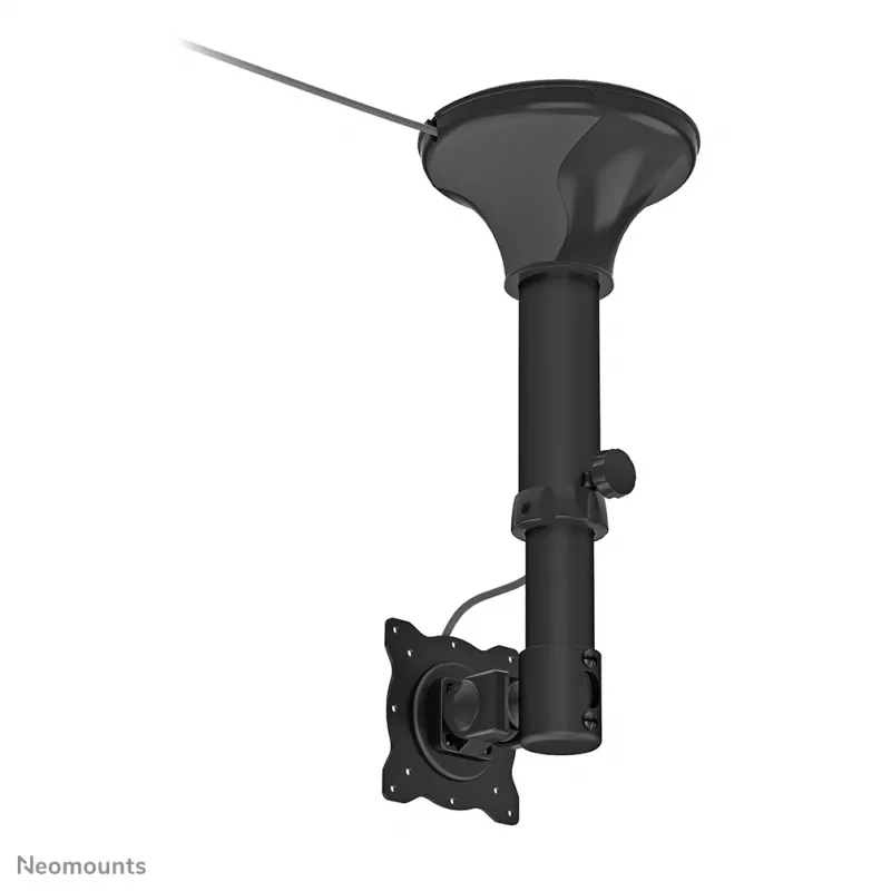 Neomounts FPMA-C025BLACK Monitora/TV griestu stiprinājums 10-30 collas - h 37-47 cm - slīpējams