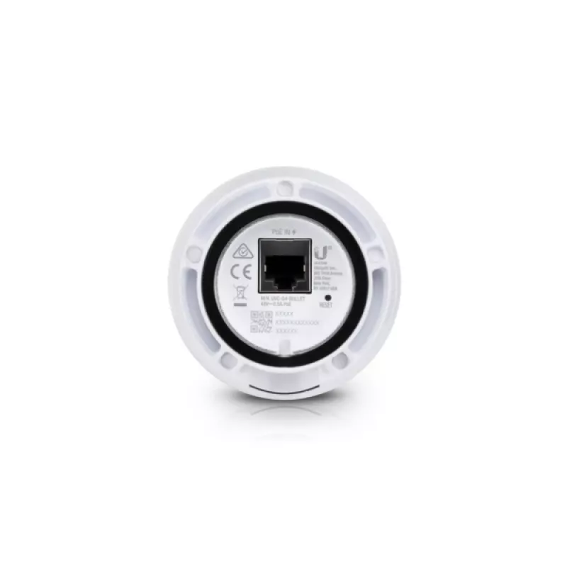 IP novērošanas kamera UBIQUITI UniFi Protect G4-Bullet — 4 MP (2688×1512), PoE, Gigabit Ethernet, IR nakts redzamība, laikapstākļiem izturīga