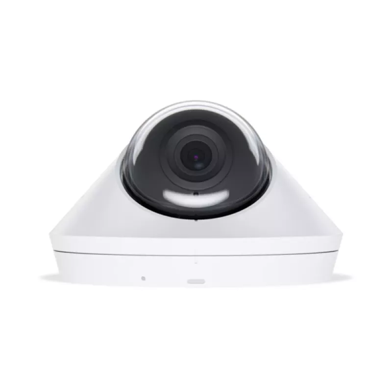 IP novērošanas kamera UBIQUITI UVC‑G4‑DOME — kupola, griestu stiprinājums, vadu, 5 MP (2688x1512), 86° horizontāli, āra/iekštelpu, balta