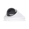 IP novērošanas kamera UBIQUITI UVC‑G4‑DOME — kupola, griestu stiprinājums, vadu, 5 MP (2688x1512), 86° horizontāli, āra/iekštelpu, balta