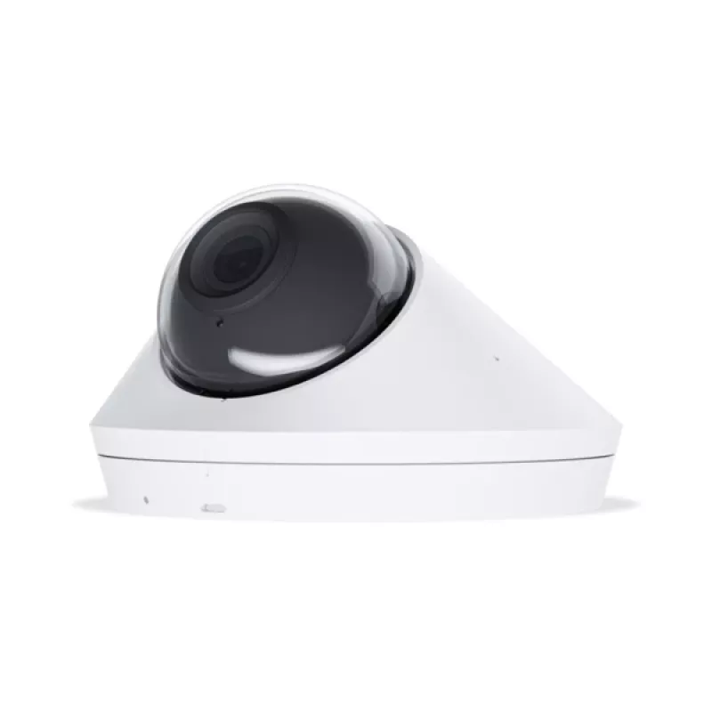 IP novērošanas kamera UBIQUITI UVC‑G4‑DOME — kupola, griestu stiprinājums, vadu, 5 MP (2688x1512), 86° horizontāli, āra/iekštelpu, balta
