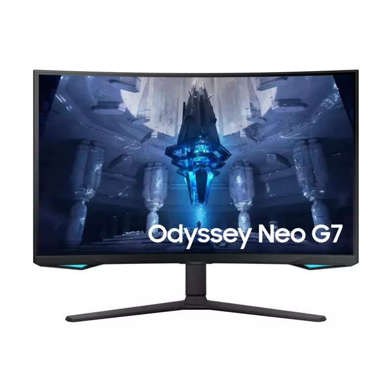Samsung G75NB datora monitors 81,3 cm (32 colli) 3840 x 2160 pikseļi 4K Ultra HD LED Melns