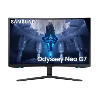 Samsung G75NB datora monitors 81,3 cm (32 colli) 3840 x 2160 pikseļi 4K Ultra HD LED Melns