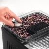 Kombinētā kafijas automāts De’Longhi ECAM450.86.T — pilnībā automātisks, 1,8 L ūdens tvertne, 300 g pupiņu tvertne, 19 bāri, iebūvēta dzirnaviņa, TFT displejs