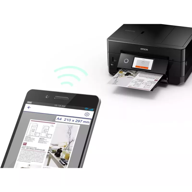 Daudzfunkciju printeris Epson Expression Premium XP-7100 tintes krāsu druka