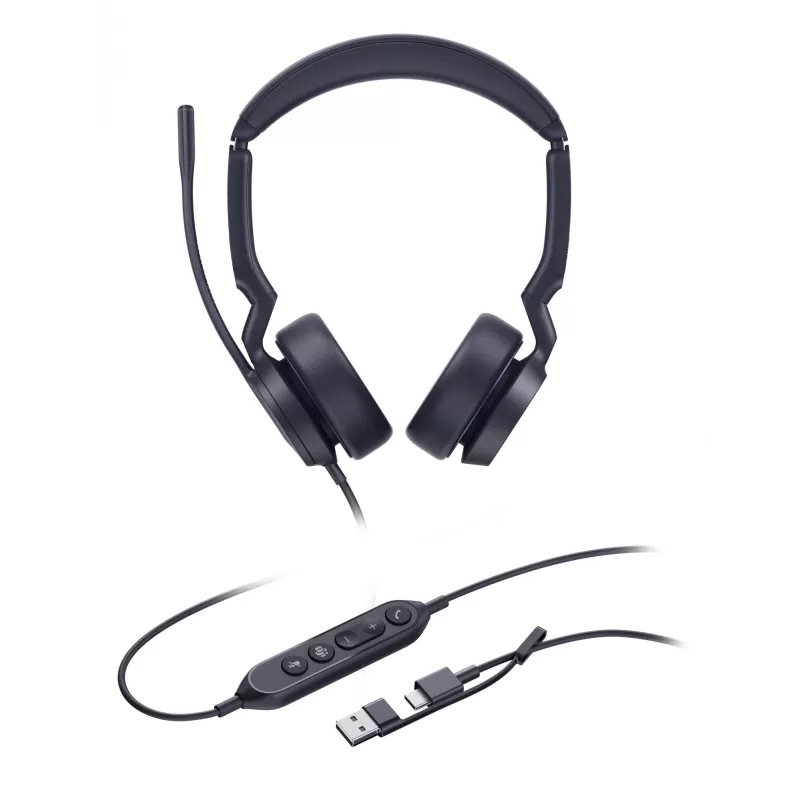 Yealink UH44 Dual Teams USB-C/A austiņas