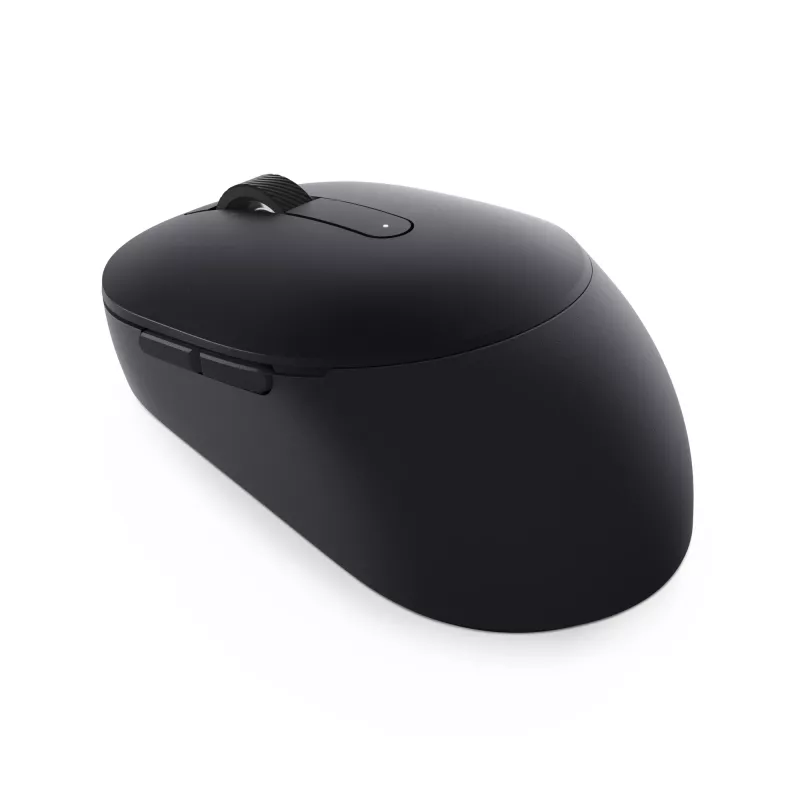 DELL Pro Plus Compact pele - MS5120W - Melns, piemērota abām rokām, optiskā, RF bezvadu + Bluetooth, 1600 DPI, Melns