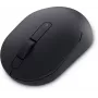 DELL Pro Compact Silent pele - MS355, piemērota abām rokām, optiskā, RF bezvadu + Bluetooth, 4020 DPI, melna