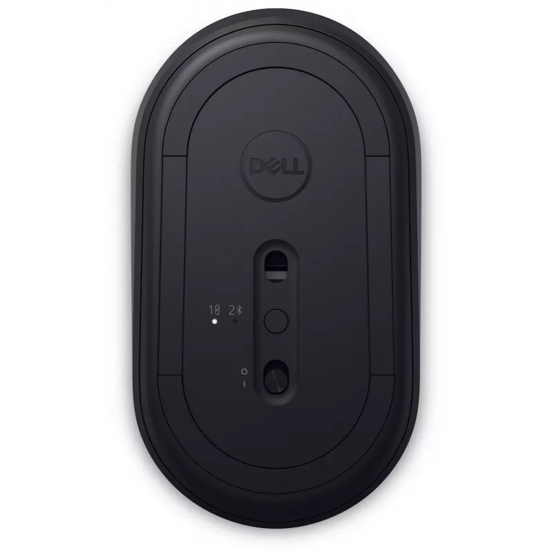 DELL Pro Compact Silent pele - MS355, piemērota abām rokām, optiskā, RF bezvadu + Bluetooth, 4020 DPI, melna