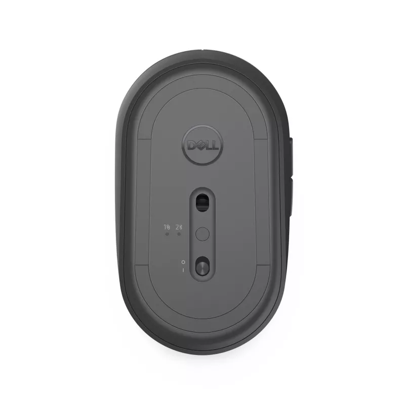 DELL Pro Plus Compact pele - MS5120W - Titāna pelēks, piemērota abām rokām, optiskā, RF bezvadu + Bluetooth, 1600 DPI, pelēka, titāna