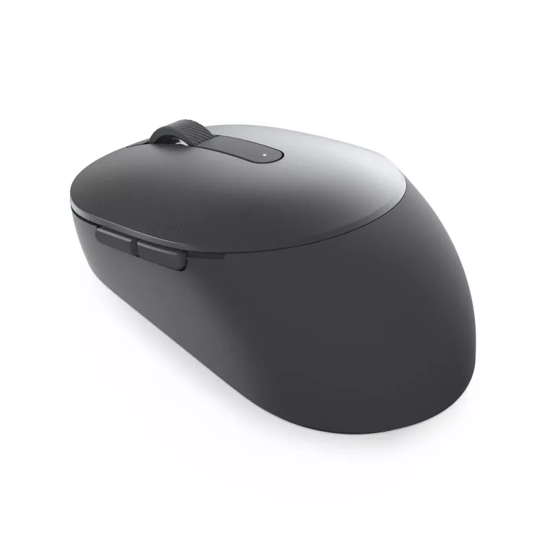 DELL Pro Plus Compact pele - MS5120W - Titāna pelēks, piemērota abām rokām, optiskā, RF bezvadu + Bluetooth, 1600 DPI, pelēka, titāna