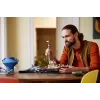 Konstruktors LEGO Ideas 21350 Jaws komplekts — 1497 detaļas, 3 minifigūras, laiva un ikoniskā haizivs, ieteicamais vecums 18+