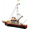 Konstruktors LEGO Ideas 21350 Jaws komplekts — 1497 detaļas, 3 minifigūras, laiva un ikoniskā haizivs, ieteicamais vecums 18+