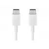 Samsung USB-C uz USB-C kabelis 3A 1,8 m — USB C uz USB C savienotāji, balts