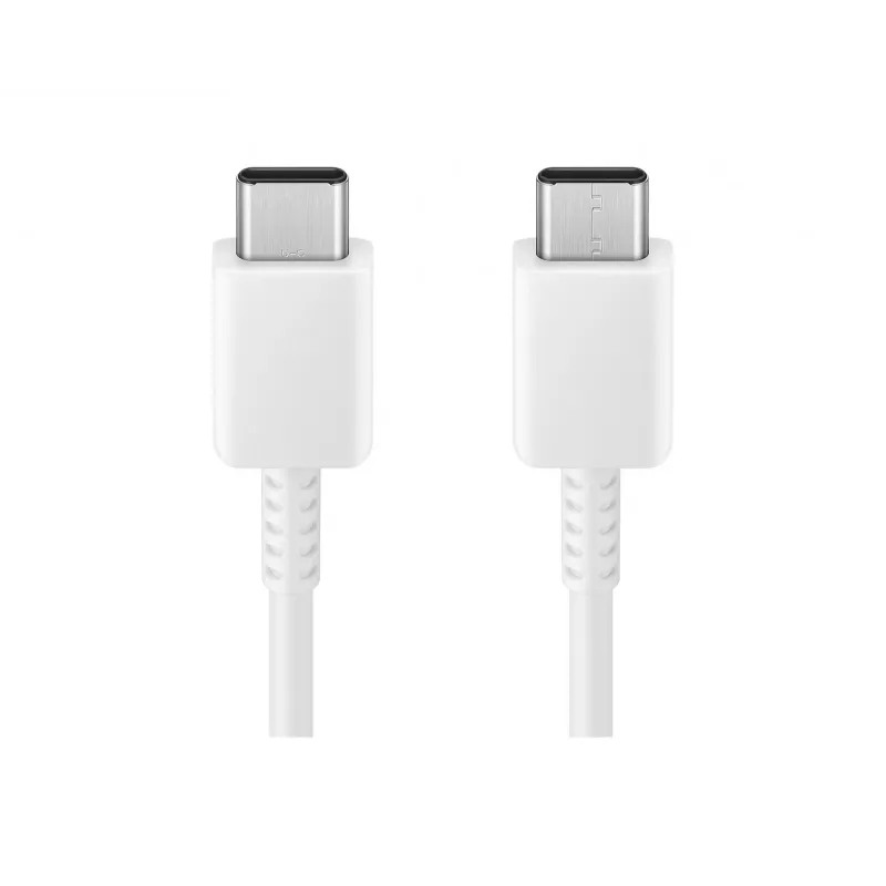 Samsung USB-C uz USB-C kabelis 3A 1,8 m — USB C uz USB C savienotāji, balts