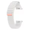 Samsung auduma siksniņa (S/M) Galaxy Watch 7, Siksniņa, Viedpulkstenis, Rozā, Balta, Samsung, Galaxy Watch 7, Galaxy Watch4/5/6/7/FE/4 Classic/5 Classic/5 Pro, Audums
