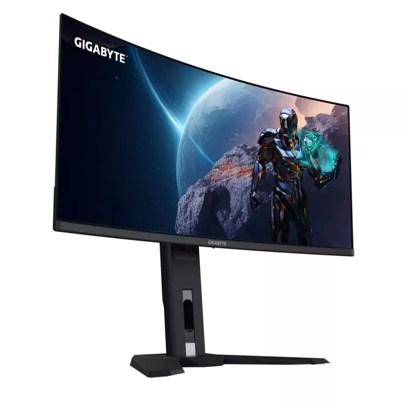 Monitors GIGABYTE MO34WQC 34 collu OLED WQHD Izliekts 3440 x 1440
