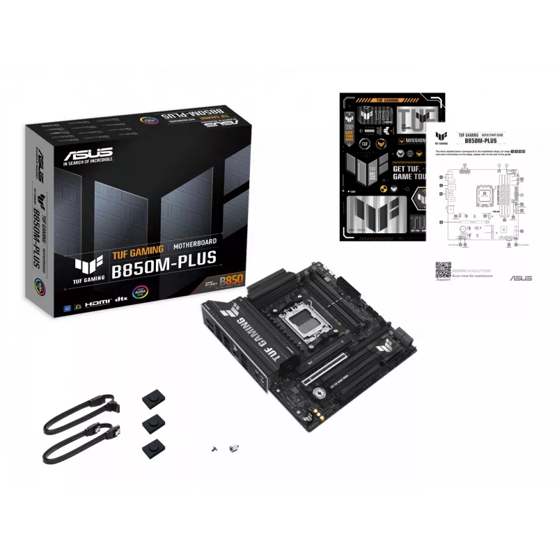 Mātesplate ASUS TUF GAMING B850M-PLUS AMD B850 Socket AM5 micro ATX