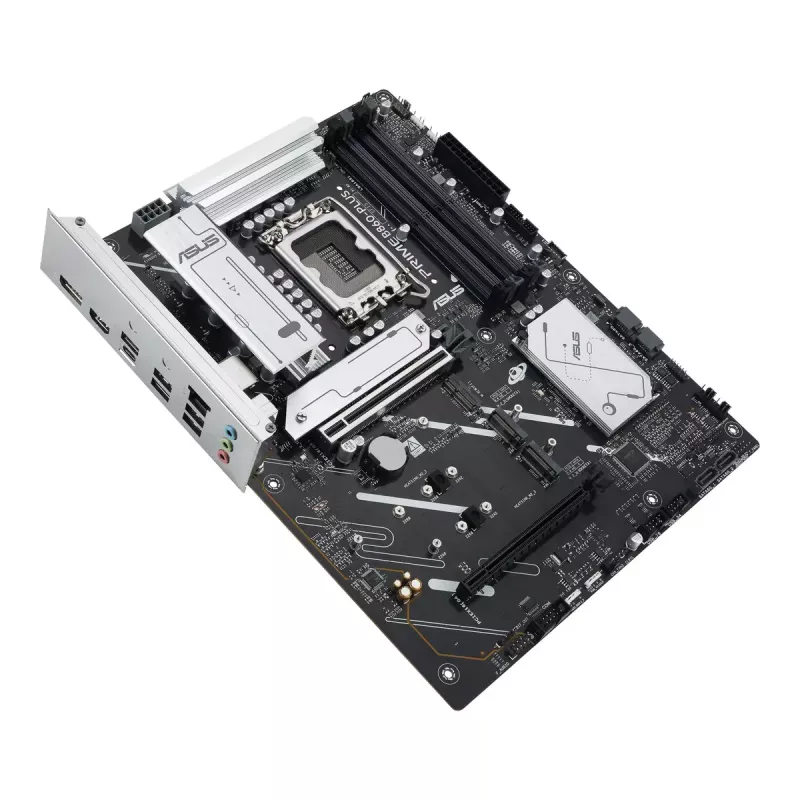 Mātesplate ASUS PRIME B860-PLUS-CSM ATX Intel B860 LGA 1851 DDR5, 4× DIMM, 256 GB, 2.5 Gb LAN, 3× M.2, USB-C