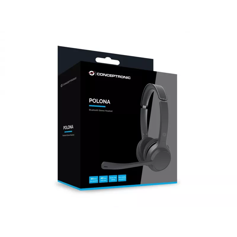 Conceptronic POLONA04B Bluetooth stereo austiņas