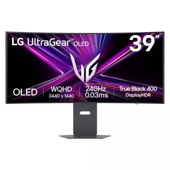 LG 39GX900A-B datora monitors 99,1 cm (39 colli) 3440 x 1440 pikseļi Wide Quad HD OLED Melns