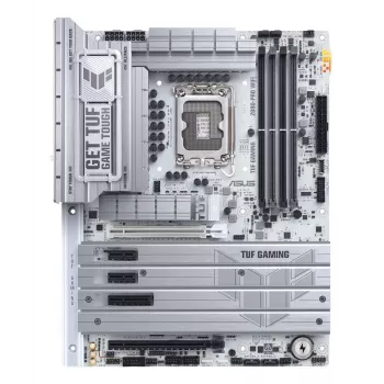ASUS TUF GAMING Z890-PRO WIFI ATX mātesplate ar Intel Z890 mikroshēmojumu, LGA1851 ligzdu, DDR5 atmiņas atbalstu un Wi-Fi 7.