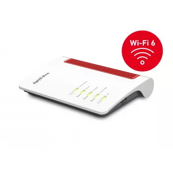 Bezvadu maršrutētājs Box 4050 Gigabit Ethernet divjoslu (2,4 GHz / 5 GHz) Melns, Balts