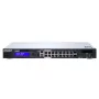 QNAP QGD-1600P Pārvaldīts Gigabitu Ethernet (10/100/1000) barošana caur Ethernet (PoE) 1U Melns, Pelēks