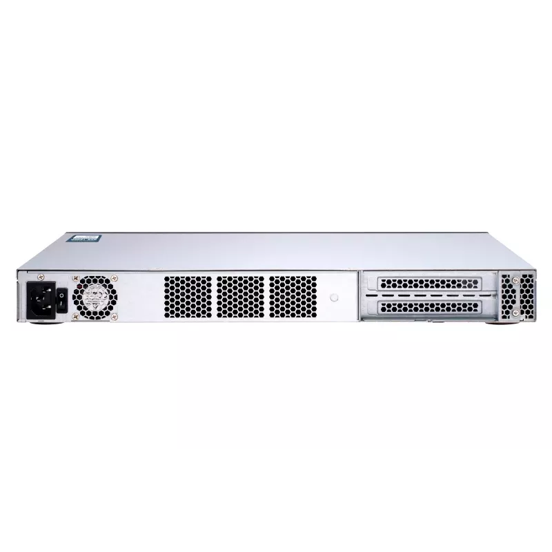 QNAP QGD-1600P Pārvaldīts Gigabitu Ethernet (10/100/1000) barošana caur Ethernet (PoE) 1U Melns, Pelēks