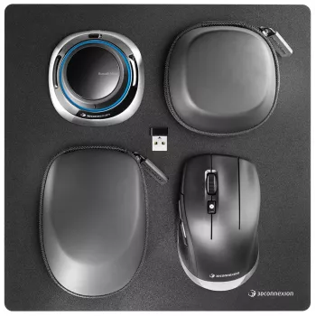 Pele 3Dconnexion SpaceMouse Wireless Kit 2 RF bezvadu + Bluetooth + USB Type-A (atvērts iepakojums)