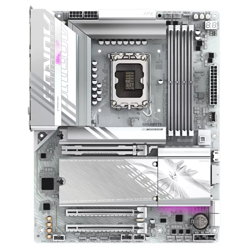 Mātesplate GIGABYTE B860 AORUS ELITE WIFI7, Intel LGA 1851, ATX
