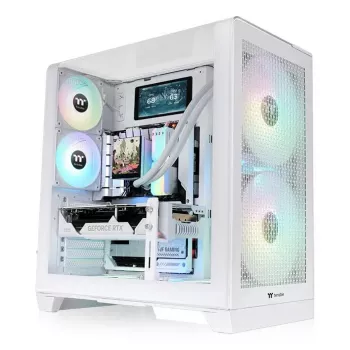 PC korpuss Thermaltake View 390 Air Midi Tower Balts