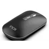 INCA Wireless pele Iwm-531ra - Bluetooth & Rf Wireless 2.4GHz - 1600dpi - Melns/ Sudrabots