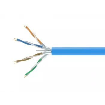 Tīkla kabelis EQUIP 404544 — Cat6a U/FTP (STP), 305 m, zils