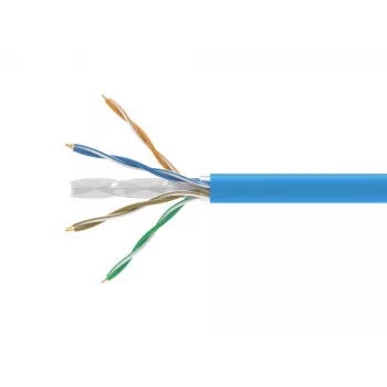 Tīkla kabelis EQUIP 404542 Cat6a U/UTP zils, 305 m, 10GBase-T