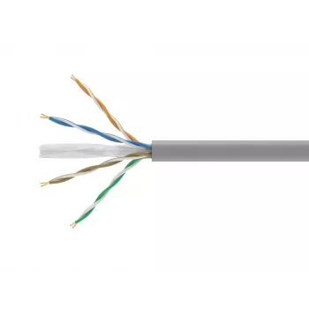 Equip 404537 tīkla kabelis, pelēks, 305 m, Cat6 U/UTP (UTP)