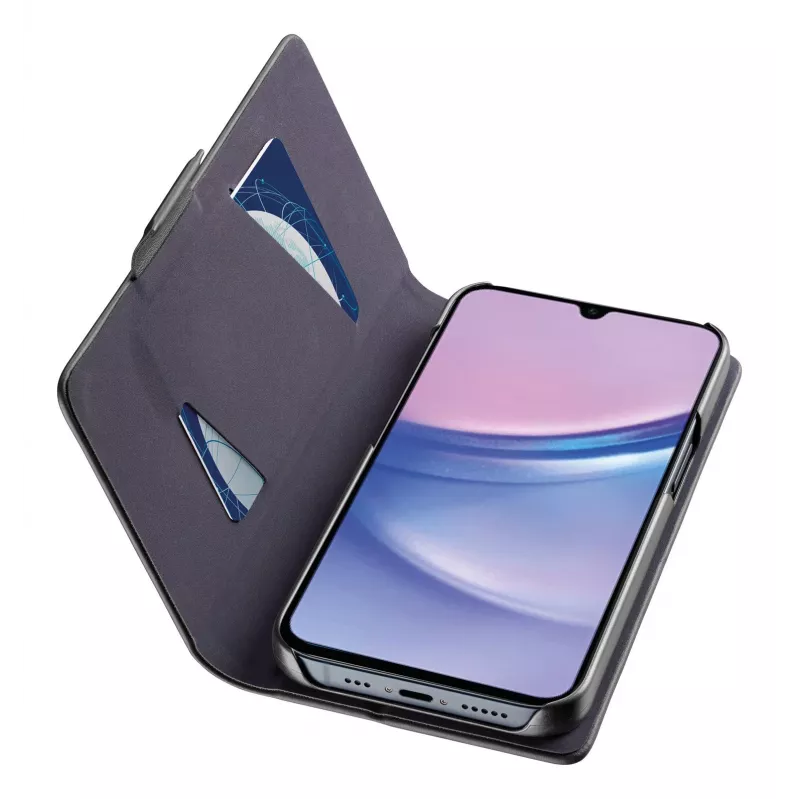 Cellularline Book - Galaxy A16 grāmatiņas tipa maciņš ar kartes kabatiņu un magnētisko aizdari