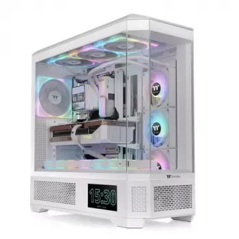 Full Tower korpuss Thermaltake CA-11H-00F6WN-00 Balts, atbalsta PS2, 120/140mm ventilatorus