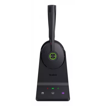 Yealink WH68 UC austiņas, vadu un bezvadu, 20 - 20000 Hz, zvani/mūzika, 155 g, austiņas, melnas