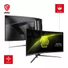 MSI MAG 345CQRDE datora monitors 86,4 cm (34 colli) 3440 x 1440 pikseļi UltraWide Dual Quad HD Melns