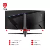 MSI MAG 345CQRDE datora monitors 86,4 cm (34 colli) 3440 x 1440 pikseļi UltraWide Dual Quad HD Melns