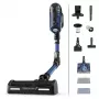 Rowenta RH98C0 2-in-1 stick putekļsūcējs ar akumulatoru, sausā un mitrā tīrīšana, bez maisa, 0.9 L, 320 W, zils, pelēks