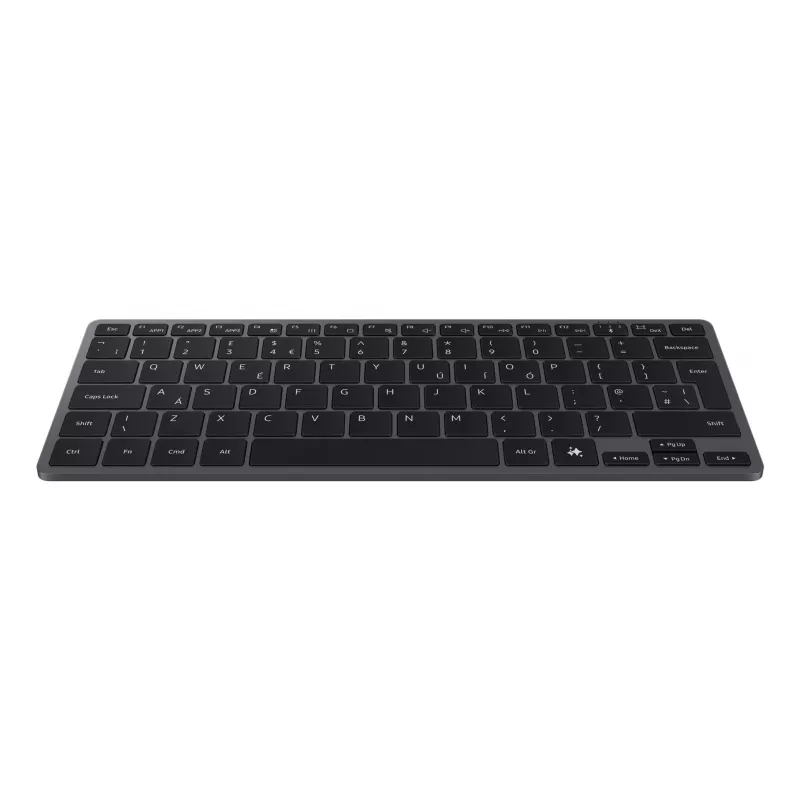 Bezvadu Bluetooth tastatūra Samsung EJ-B7800BBEGDE tumši pelēka — universāla viedtastatūra