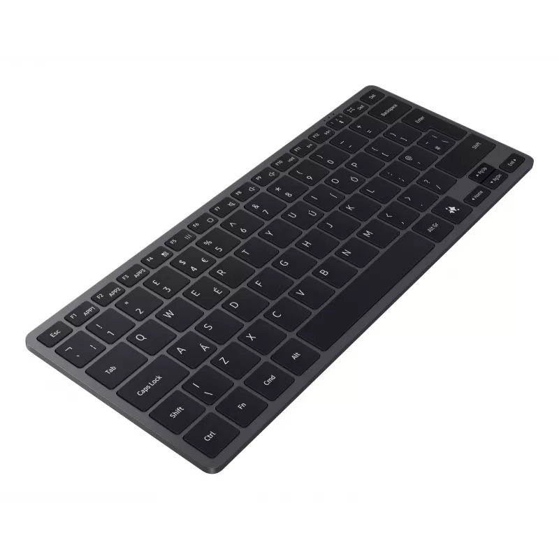 Bezvadu Bluetooth tastatūra Samsung EJ-B7800BBEGDE tumši pelēka — universāla viedtastatūra