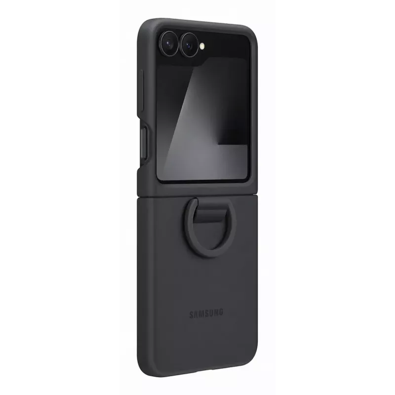 Mobilā tālruņa vāciņš Samsung EF-PF741TBEGWW, paredzēts tālruņiem līdz 17,4 cm (6,85 collām) — melns